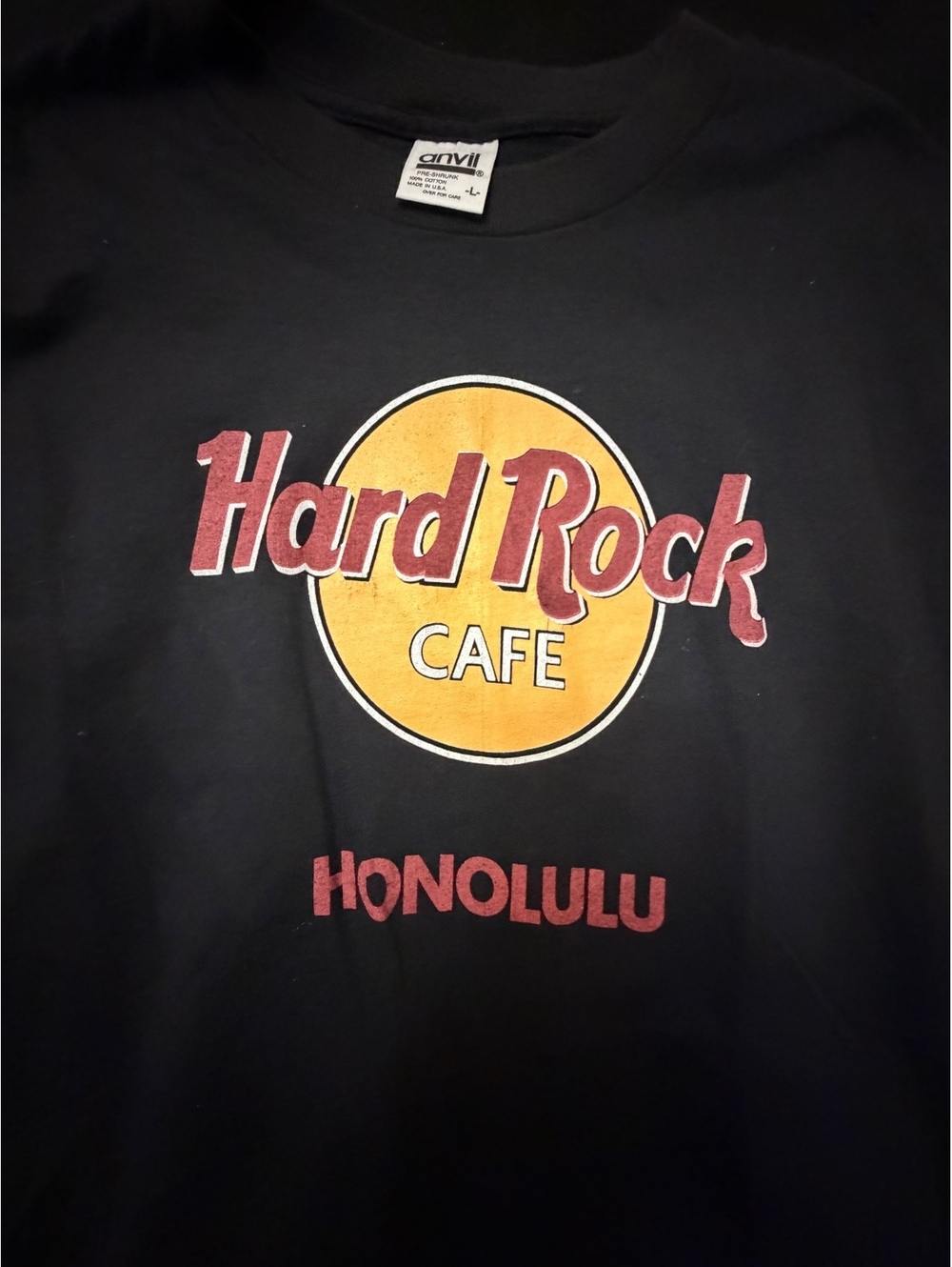 Hard Rock Cafe Honolulu Black T-Shirt